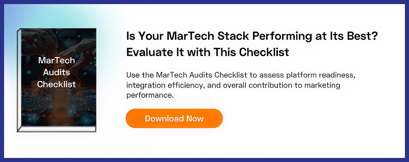 Martech stack checklist