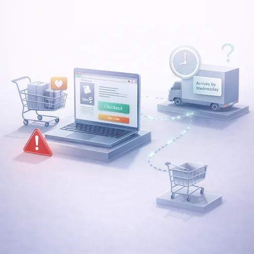 Delivery Estimates Arrive After Purchase Decisions